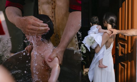 Λαμπερή βάφτιση στις Σπέτσες – Και το όνομα αυτού Φίλιππος!