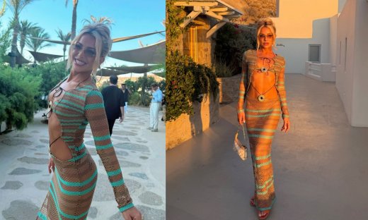 Ζόζεφιν: Η εκρηκτική εμφάνισή της στη Μύκονο - Τα καρέ που κόβουν την ανάσα