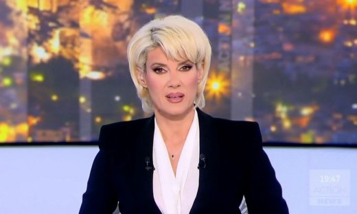 «Εις το επανιδείν»: Το συγκινητικό αντίο της Φραγκάκη στο Κεντρικό Δελτίο Ειδήσεων του Action 24