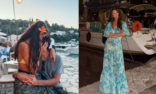 Άννα Πρέλεβιτς: Δέκα χρόνια μετά επιστρέφει στους Παξούς με τον σύζυγό της – «Μικρός παράδεισος»