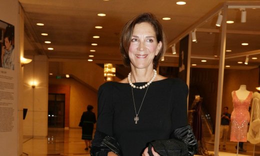 Αμαλία Μουτούση: Η σπάνια εμφάνιση με τον σύζυγό της, Μάκη Μηλάτο στην Επίδαυρο