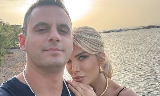 Στα Χανιά η Κατερίνα Καινούργιου με τον Πάνο Κουτσουμπή