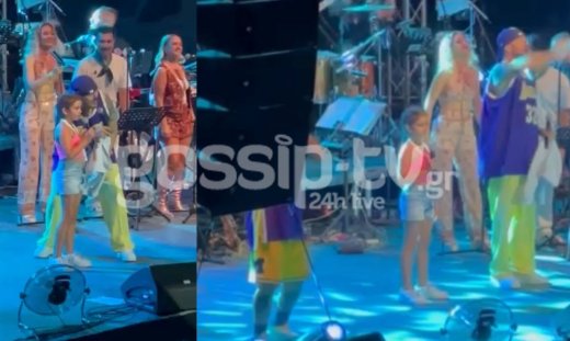 Γιώργος Αλκαίος: H κόρη του NiVO ανέβηκε στη σκηνή - Η συγκινητική στιγμή & το ντουέτο