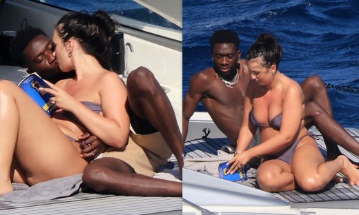 Alphonso Davies – Sheyenne Jen: Τρυφερές στιγμές στην Μύκονο με φόντο το Αιγαίο