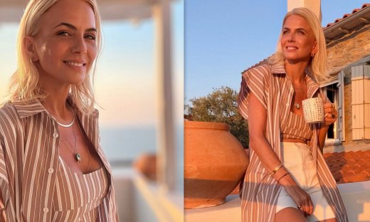 Η Χριστίνα Κοντοβά σε καλοκαιρινό mood – Οι διακοπές στη Σκόπελο με την Ada & οι πόζες στο νησί!