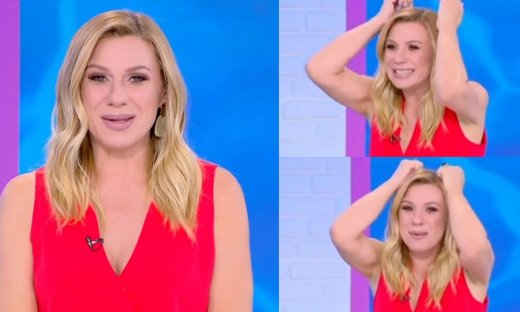 «Τρελαίνομαι!» - Δεν κατάφερε να συγκρατηθεί η Καραβάτου στον αέρα - Τι συνέβη