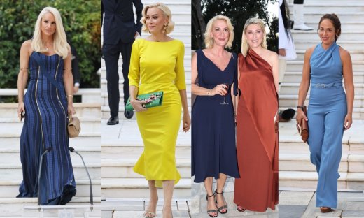 Προεδρικό Μέγαρο: Εκλεκτές εμφανίσεις στη δεξίωση για την 51η επέτειο αποκατάστασης της Δημοκρατίας