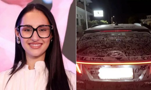 «Επίθεση» αγάπης στο αυτοκίνητο της Κλαυδίας - Δείτε πως το βρήκε μετά τη συναυλία της