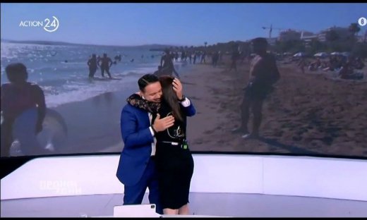 Αυλαία με κλάματα στο Action 24: Συγκινημένη η Άννα Λιβαθυνού - Αποχωρεί ο Γιώργος Κακούσης