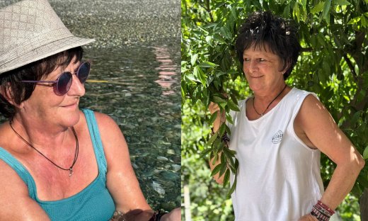 Η Φωτεινή Βελεσιώτου τραγουδά μέσα στη θάλασσα – Τα στιγμιότυπα από τις διακοπές στην Πελοπόννησο!