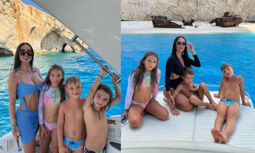 Οικογενειακές διακοπές για τη Ζέτα Θεοδωρακοπούλου στη Ζάκυνθο!