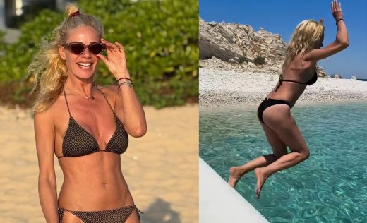 Μακρυπούλια: Η βουτιά της Zέτας σε κρυστάλλινα νερά & το ήσυχο νησί που επέλεξε