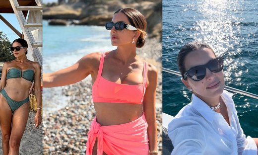 Σταματίνα Τσιμτσιλή: Αυτή είναι η καθημερινότητά της με τα τρία παιδιά στην Πάρο