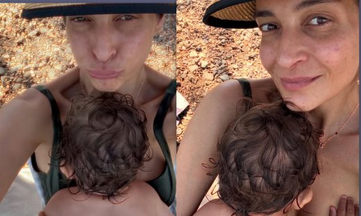 Αντιγόνη Κουλουκάκου: Με τον γιο της αγκαλιά στην παραλία – Ξεκίνησε η αποχώρηση από τα social...