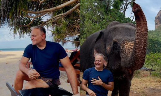 Μιχάλης Κεφαλογιάννης: Το ταξίδι στη Σρι Λάνκα που του άλλαξε τη ζωή – «Άδειασα το μυαλό μου»!