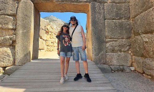 Ευρυδίκη & Μπομπ Κατσιώνης: Το υπέροχο καλοκαίρι τους στις Μυκήνες – Δέος & συγκίνηση