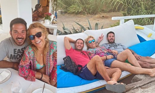 Δέσποινα Μοιραράκη: Χαλαρώνει στη Μύκονο μαζί με τους γιους της Τάσο και Γιώργο