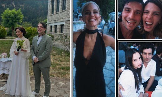 Παντρεύτηκαν οι ηθοποιοί Χρήστος Κοντογεώργης & Καλλιόπη Παναγιωτίδου - Οι λαμπεροί καλεσμένοι