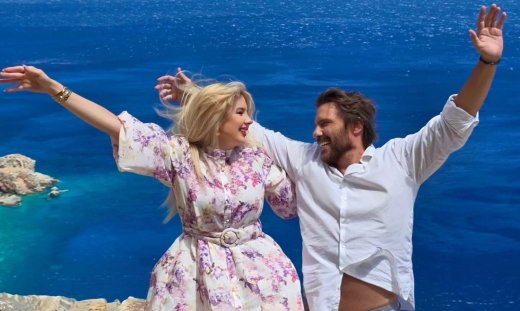 Σοφία Μαριόλα: Οι τρυφερές φωτό και οι ευχές στον σύζυγό της, Στράτο Τζώρτζογλου