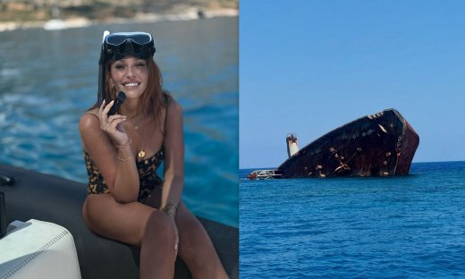 Η Χρηστίδου ως... άλλος Κουστώ βούτηξε για να εξερευνήσει το Ναυάγιο των Κυθήρων -Μαζί της ο Βασάλος