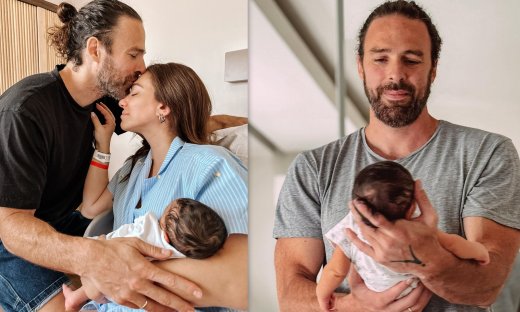 Γρηγόρης Μόργκαν: Τρελαμένος με τον νεογέννητο γιο του - Οι τρυφερές στιγμές μπαμπά-γιου