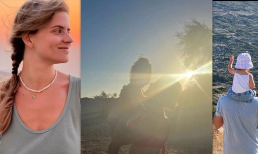 Δανάη Μιχαλάκη – Γιώργος Παπαγεωργίου: Το φωτογραφικό άλμπουμ από τις διακοπές με την κόρη τους