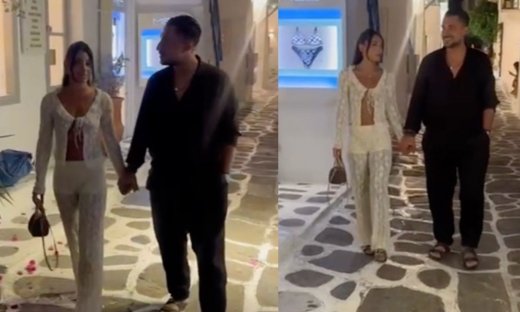 Σάκης Κατσούλης - Μαριαλένα Ρουμελιώτη: Χέρι - χέρι στη Μύκονο μετά την πρόταση γάμου