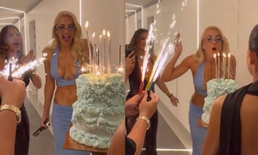 Ιωάννα Τούνη: Οι πρώτες εικόνες από τα 32α γενέθλιά της στην Ίμπιζα! Η τούρτα-έκπληξη