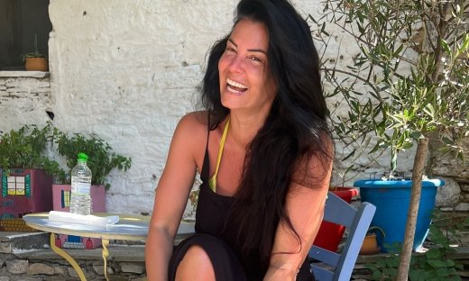 Μαρία Κορινθίου: Το φωτογραφικό άλμπουμ από το ταξίδι με τον σύντροφό της, Καραθανάση στην Αλόννησο