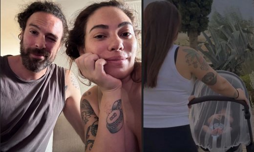 Ευρυδίκη Βαλαβάνη – Γρηγόρης Μόργκαν: Η πρώτη βόλτα με τον νεογέννητο γιο τους - Το τρυφερό βίντεο