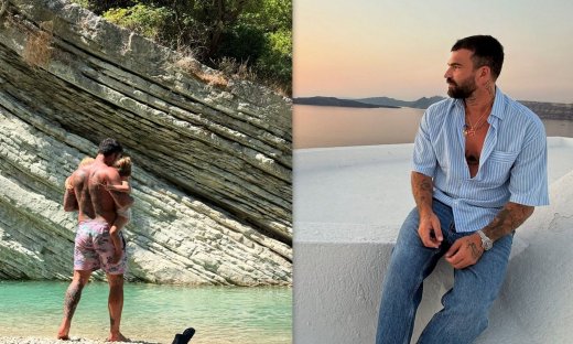 Δημήτρης Αλεξάνδρου: Δεκαπενταύγουστο με τον γιο του, Πάρη – Απίθανα στιγμιότυπα