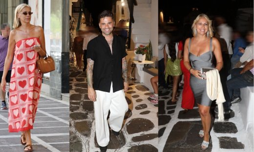 Οι διακοπές του Μαραντίνη στη Μύκονο, η σέξι Παπακωστοπούλου και το υπέροχο φόρεμα της Σταμάτη