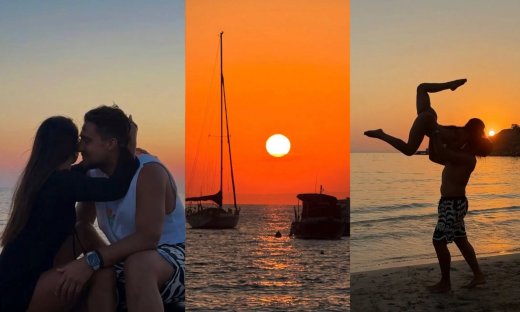 Σάκης Κατσούλης – Μαριαλένα Ρουμελιώτη: Σε τρυφερό τετ α τετ στη Σύρο μετά την πρόταση γάμου