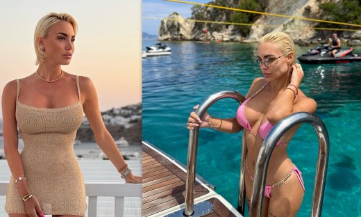 Παναγιώταρου: Η πρώτη φώτο αγκαλιά με τον σύντροφό της, Αλέξανδρο Λυκούδη στην Κεφαλονιά