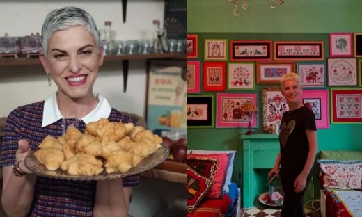 Γεμάτο χρώμα και vintage στοιχεία το παραμυθένιο σπίτι της Ελένης Ψυχούλη στο Πήλιο