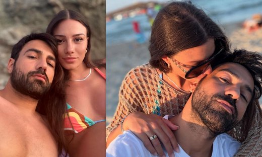 Αντρέας Γεωργίου: Τρυφερές στιγμές με την Σιμώνη Χριστοδούλου στην παραλία λίγο πριν γίνουν γονείς