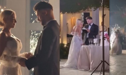 FY – Αλεξία Κεφαλά: Ο πρώτος χορός, η εντυπωσιακή τούρτα & το μενού στη δεξίωση του γάμου τους