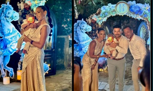 Βούλγαρη: Το βίντεο από τη βάπτιση του γιου της – Η δεξίωση, το τραγούδι του Ιακωβίδη & οι νέες φώτο