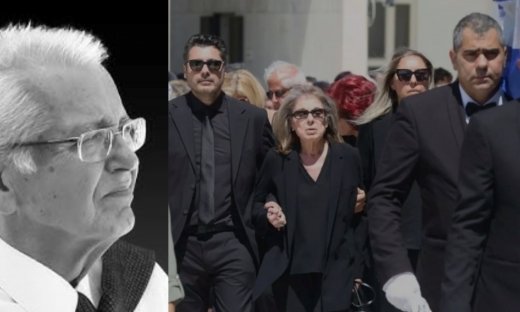 «Αυτό ήταν πατέρα»: Ραγίζει καρδιές ο Λάμπρος Κωνσταντάρας μετά την κηδεία του πατέρα του, Δημήτρη