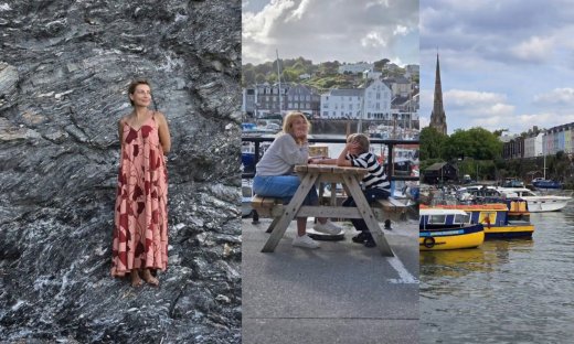 Ευδοκία Ρουμελιώτη: Έκανε τις πιο εναλλακτικές διακοπές με τον γιο της σε ψαροχώρι της Κορνουάλης
