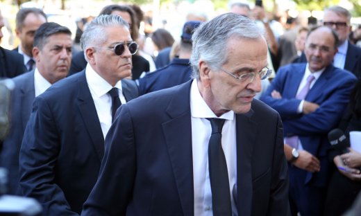 Αντώνης Σαμαράς: «Είμαστε ευγνώμονες για τη συμπαράστασή σας στο βαρύτατο πένθος μας»
