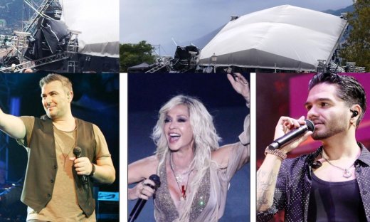 Ακυρώνεται η αποψινή συναυλία Βίσση - Ρέμου - Μάστορα στα Ιωάννινα – Κατέρρευσε η σκηνή