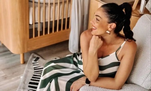 Ιωάννα Τριανταφυλλίδου: Ποζάρει στο παιδικό δωμάτιο που ετοίμασε για το μωρό της