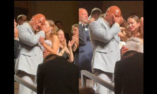 Φεστιβάλ Βενετίας: Ξέσπασε σε λυγμούς ο Ντουέιν Τζόνσον – Τον χειροκροτούσαν για 15 λεπτά