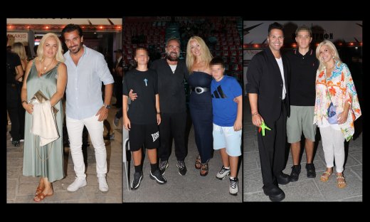 Η σπάνια έξοδος του Πετρέλη με τη σύζυγό του και οι Τσαλίκης – Γκουντάρας με τους γιους τους