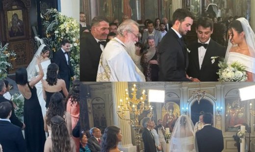 Πύρρος Δήμας: Παντρεύτηκε ο γιος του, Βίκτωρας στο Λιτόχωρο Πιερίας-Εικόνες & βίντεο από την τελετή