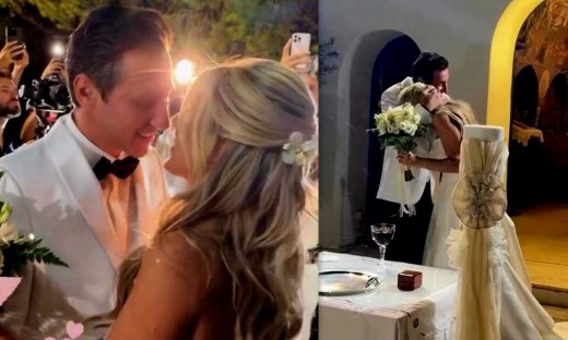 Γάμος Καλίδη: Το μονόπετρο της Μάρκογλου, η εμφάνιση των παιδιών τους, η μπομπονιέρα & το μενού