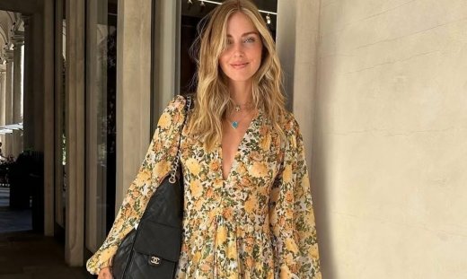 Η Κιάρα Φεράνι με φόρεμα Βάσιας Κωσταρά - Κομψό και ιδανικό για το φθινόπωρο