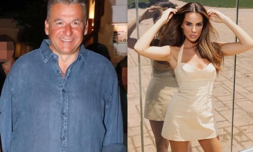 Μαρία Αντωνά - Γιώργος Λιάγκας: Μαζί στον λαμπερό γάμο του Πάνου Καλίδη & της Λεάννας Μάρκογλου