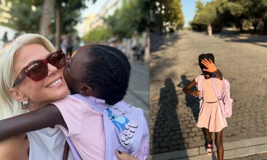 Χριστίνα Κοντοβά: H κόρη της, Ada στη Β’ Δημοτικού – Οι τρυφερές αγκαλιές & η συγκίνηση